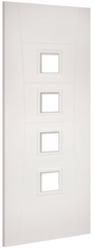 Image of PAMPLONA 4L GLAZED FD30 WHITE Primed 