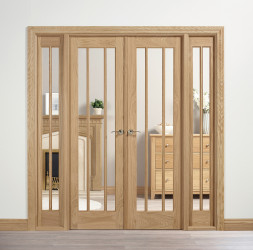 LINCOLN W6 ROOM DIVIDER OAK Unfinished