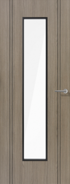 Image of MONACO GLAZED LAMINATE GREY GLAZED