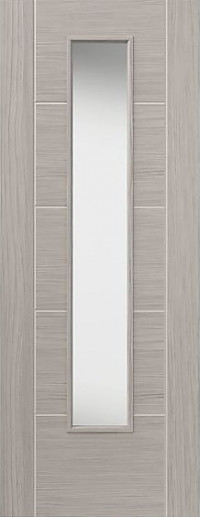 TIGRIS 1L SLIM GLAZED LIGHT GREY LAMINATE Pre-finished image