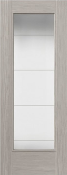 Image of TIGRIS FULL GLAZED LIGHT GREY LAMINATE Pre-finished 