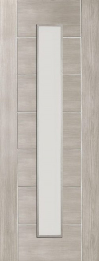 PALERMO GLAZED WHITE GREY LAMINATE Pre-finished image