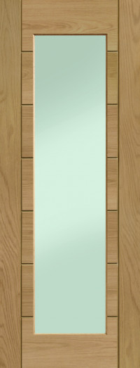 PALERMO ORIGINAL 1L WIDE CLEAR GLASS OAK Pre-finished image