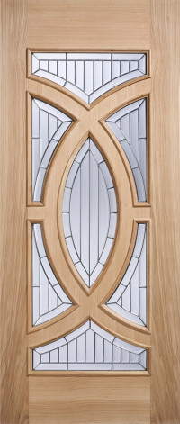 MAJESTIC GLAZED OAK EXTERNAL Door image