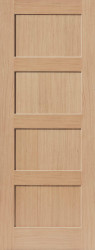 Snowdon Shaker Oak Interior Door