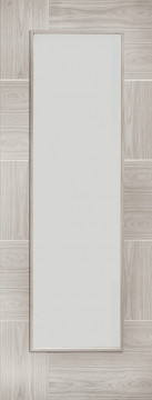 Image of RAVENNA GLAZED LAMINATE WHITE GREY Pre-finished